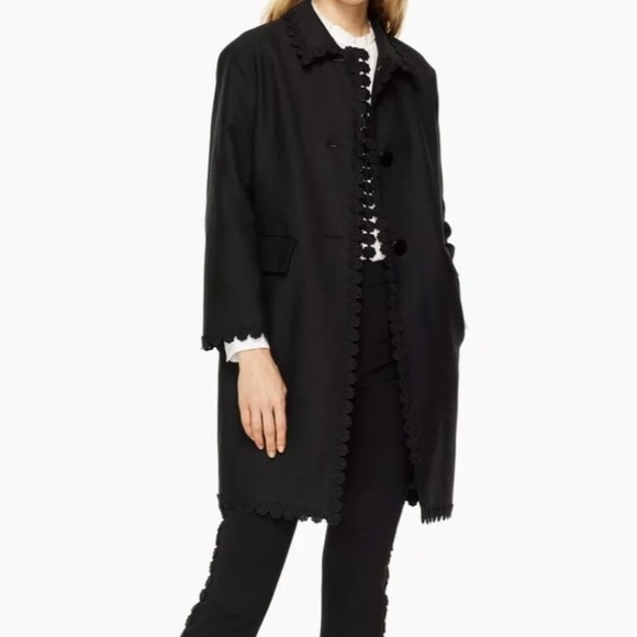 Kate Spade Black Coat